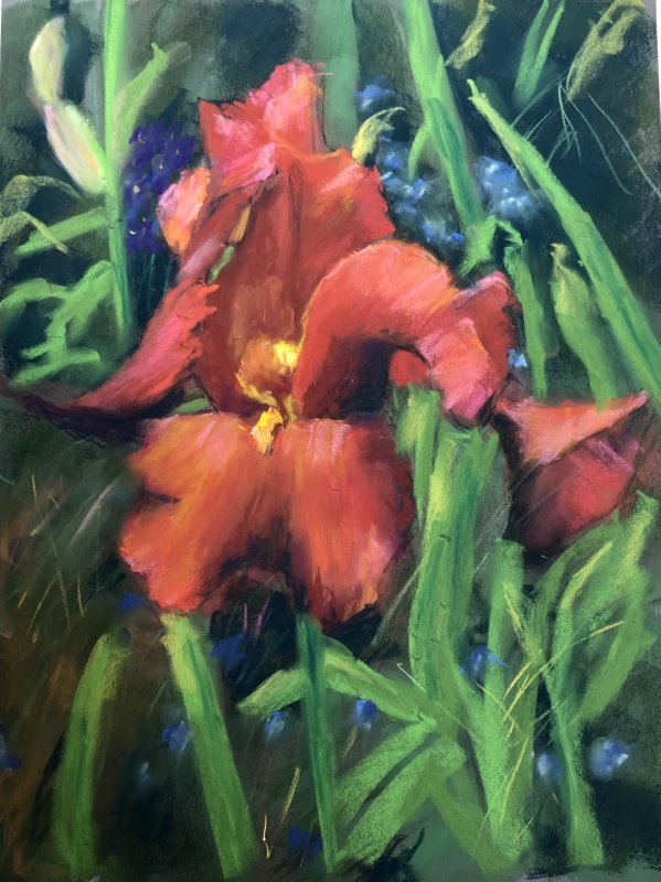 Giverny Glory III by artist Janis Langley